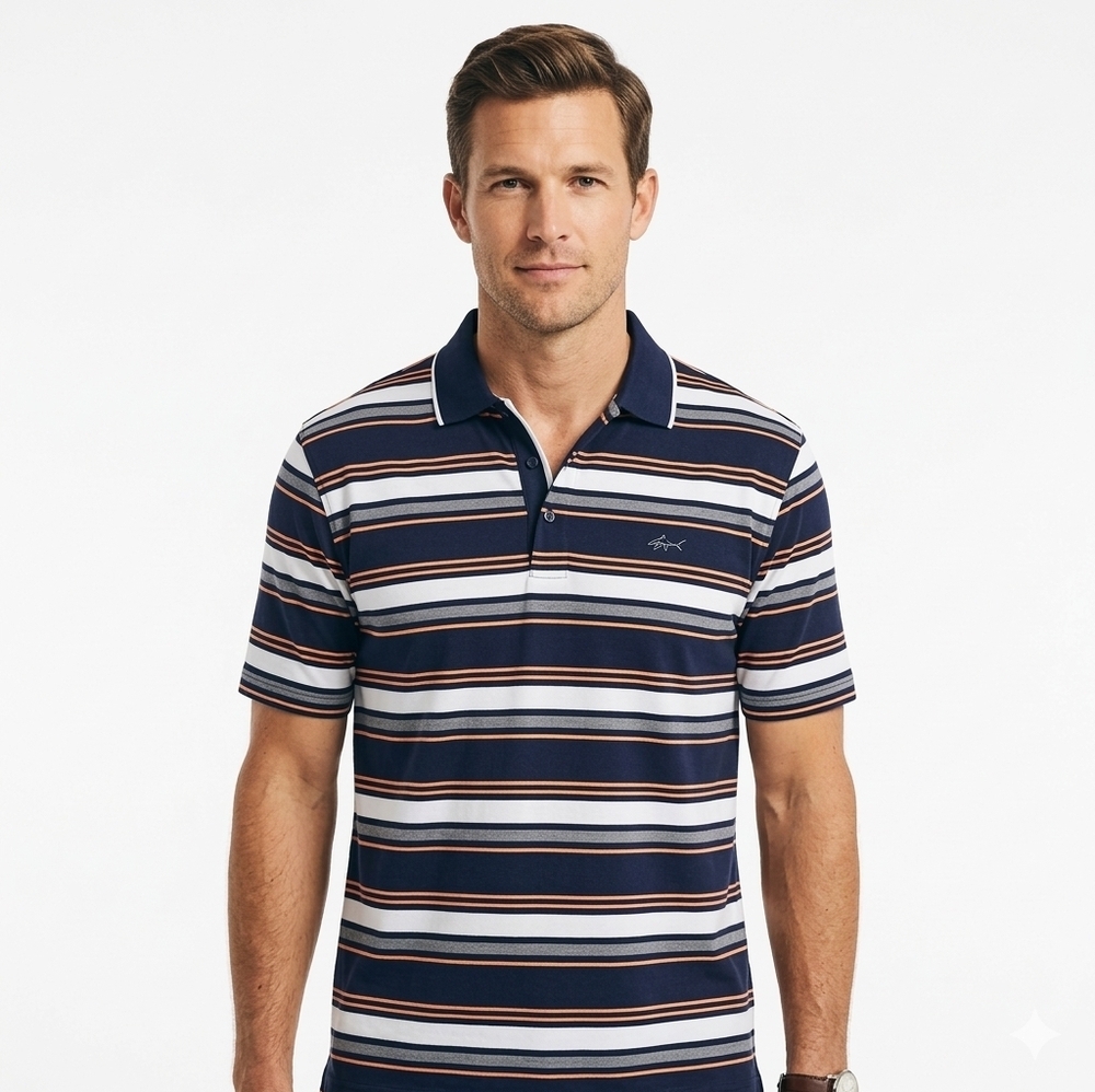 Striped Polo